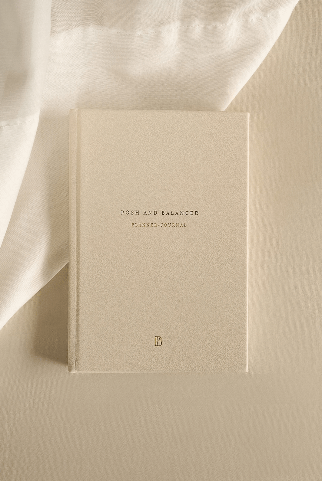 Posh and Balanced Planner – Crème 